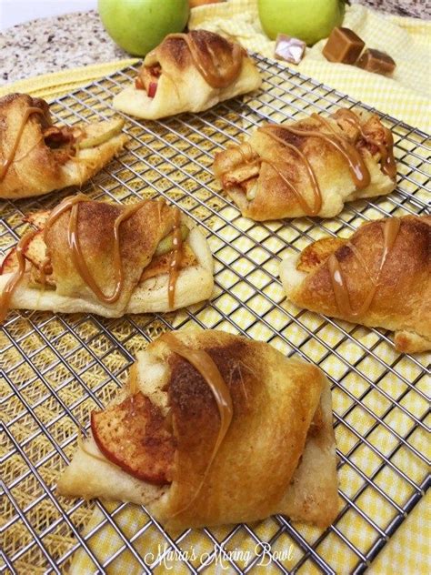 Caramel Apple Pie Crescents Marias Mixing Bowl Apple Dessert