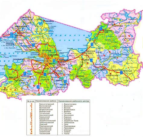 Карта ленинградской краснодарского края