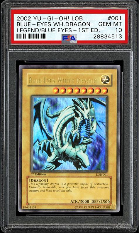 Non Sports Cards 2002 Yu Gi Oh Legend Of Blue Eyes White Dragon