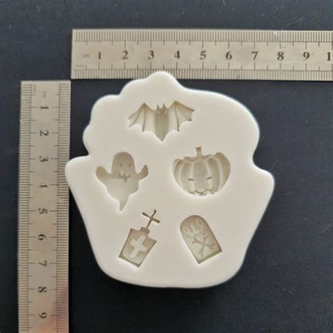 Molde De Silicone Halloween Sm