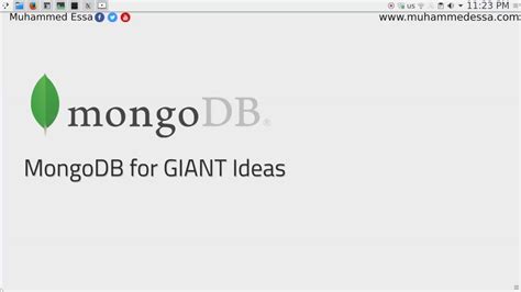 1 Mongodb Database Nosql Youtube