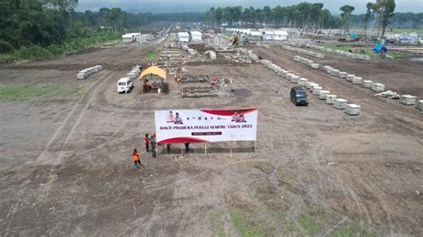 Foto Progres Pembangunan Huntara Di Lumajang Warta Pramuka