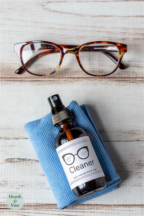 Homemade Eyeglass Cleaner For Readers Or More Hearth And Vine