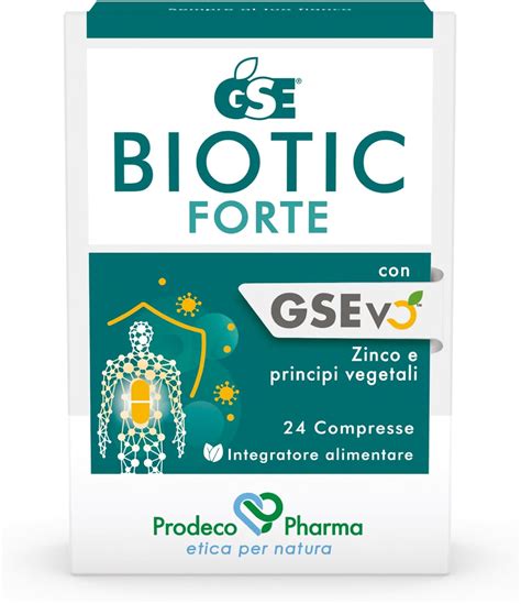 Prodeco Pharma Gse Biotic Forte Compresse Integratore Alimentare