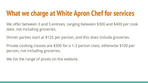 How To Price Your Services As A Personal Chef