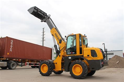 Haiqin Brand HQ930T With 6 8m Lift Height Telescopic Wheel Loader