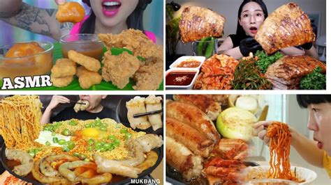 Best Asmr Mukbang Eating Compilation Youtube