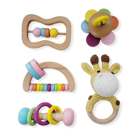 Montessori Wooden Toy Set Wooden Baby Toys Hunny Bubba Kids Hunny