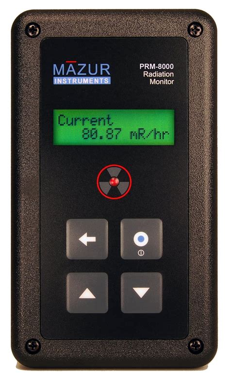 Mazur Instruments Prm 8000 Handheld Geiger Counter And Nuclear