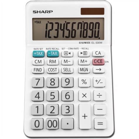 Sharp El Wb Desktop Calculator Digit Lcd El Wb X