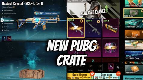 NEW PUBG CRATE Explain New Upgradeable Gun Skin Mythics Pubgcrate