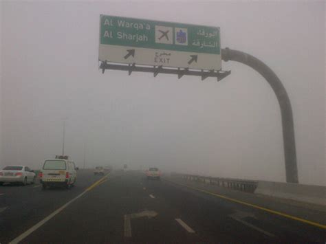 Uae Weather Monster Fog And Mist Causes Low Visibility In Abu Dhabi