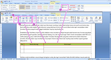 Cool Cara Membuat Tabel Miring Di Word 2007 Ideas Blog Ihsanpedia