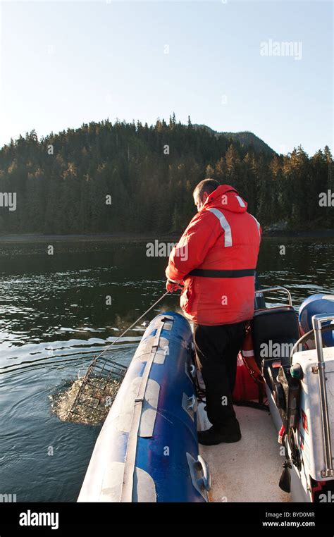 La pesca de centolla Windham Bay Chuck Río Área Silvestre Tongass