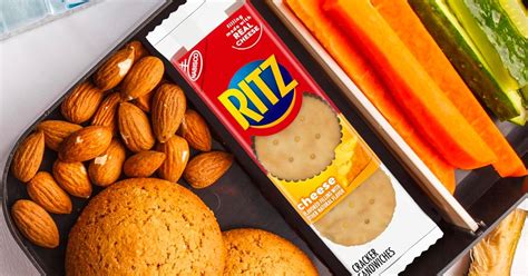 Ritz Cheese Sandwich Crackers 48 Count Snack Packs Only 1478 Shipped On Amazon Just 31¢ Each