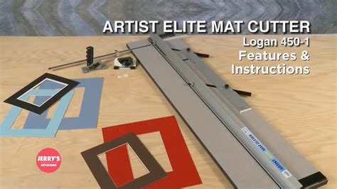 See The Logan 450 1 Artist Elite Mat Cutter Key Features Youtube