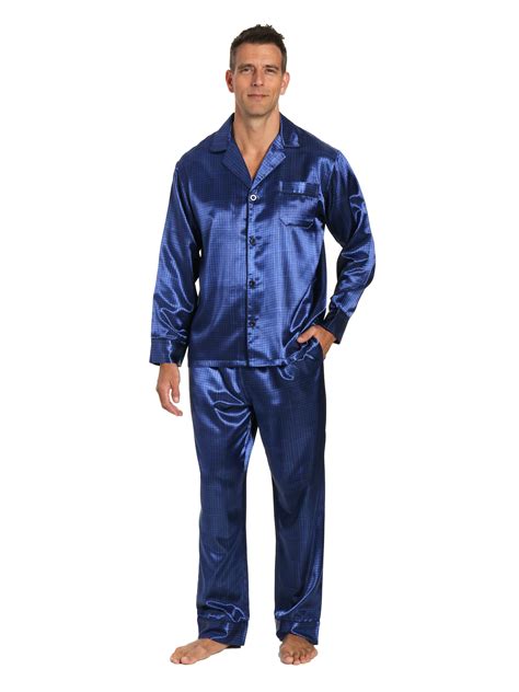 Mens Silk Pajamas Mens Pajamas Set Satin Pajamas Satin Pyjama Set