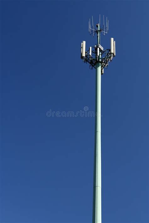 Microwave Tower Stock Image Image Of Network Sunshine 20924543