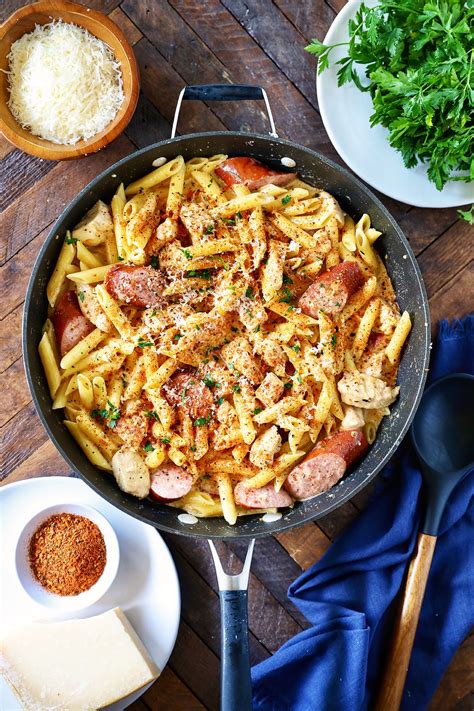 One Pot Cajun Chicken Alfredo No 2 Pencil