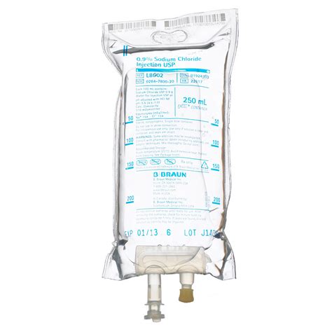 Sodium Chloride 0.9% IV Solution 1000 mL Bag, 12/case - ICU Medical (R ...