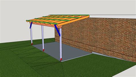 BBQ area pergola plans.