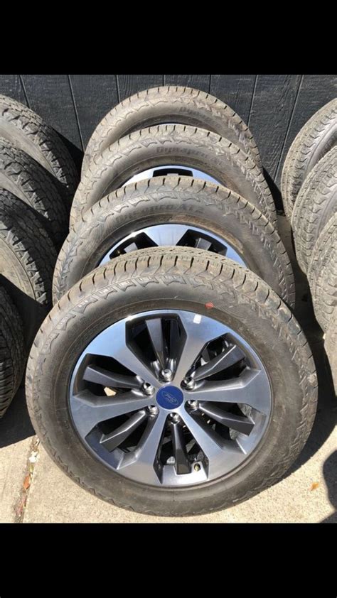 New Ford Platinum Rims And Hankook All Terrain Tires Lug F