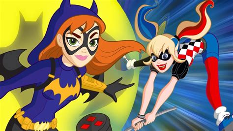 Batgirl Vs Harley Quinn Dc Super Hero Girls Youtube