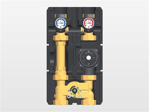 PAW Modulheizkreis K32 Mit 3 Wege Mischer Ohne Pumpe