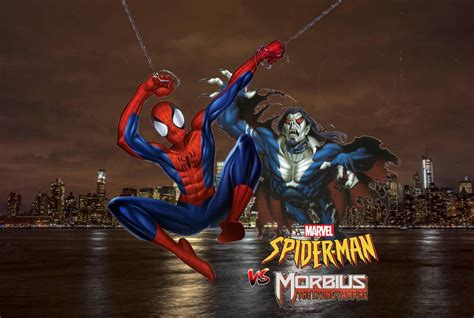 Spider Man Vs Morbius By Matzschenk120 On Deviantart