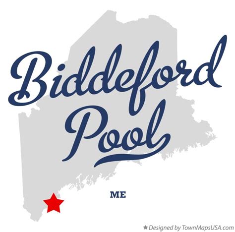 Map of Biddeford Pool, ME, Maine