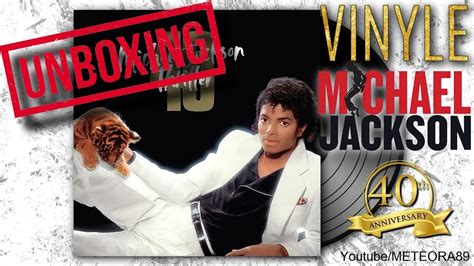 Michael Jackson Thriller Vinyle Me Anniversaire Unboxing