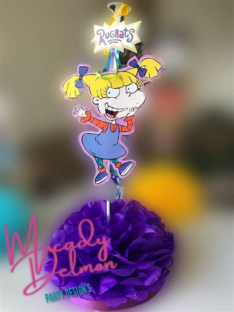 Rugrats Angélica Centro De Mesa Económico Rugrats Centros De Mesa