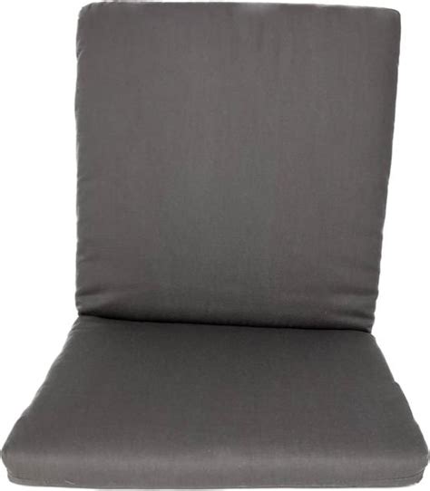 Madison Tuinstoelkussen Lage Rug 90x58 Canvas Grey Outlet4Home