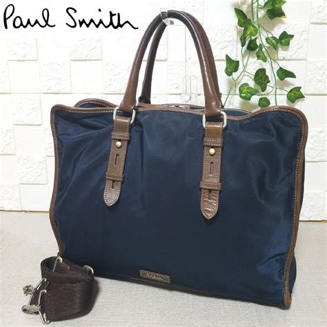 Paul Smith 【美品】ポールスミス ビジネスバッグ ブリーフケース ナイロン レザー 2wayの通販 By Puripuri Shop｜ポールスミスならラクマ