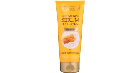 Bielenda Honey Goat Milk creme sérum corporal efeito hidratante