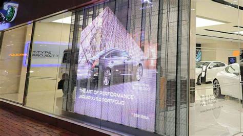 Écran Transparent LED pour vitrine Digiled