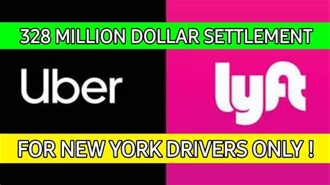 UBER LYFT RIDESHARE 328 MILLION DOLLAR SETTLEMENT WITH DRIVERS OF NEW