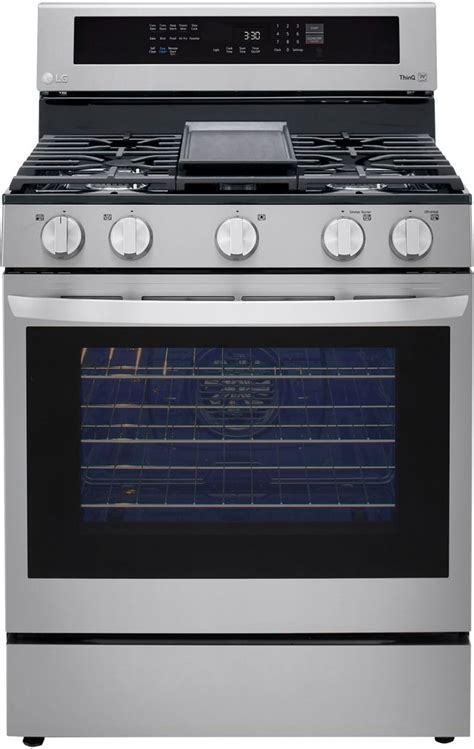 Lg 30 Free Standing Gas Convection Smart Range With Air Fry Dons Appliances Pittsburgh Pa