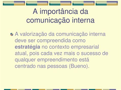 PPT COMUNICAÇÃO INTERNA PowerPoint Presentation free download ID