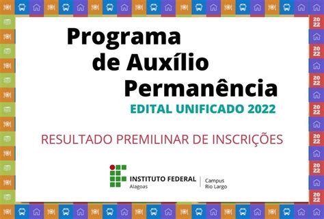 Campus Rio Largo Publica Resultado Preliminar De Sele O Unificada Para