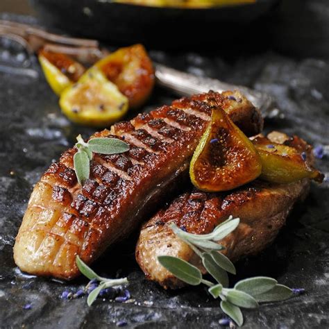 Magrets Aux Figues Nourriture Magret De Canard Gourmands