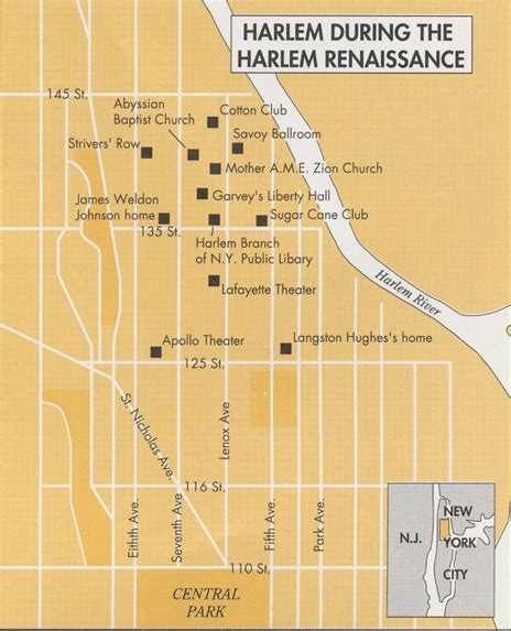 Maps The Harlem Renaissance