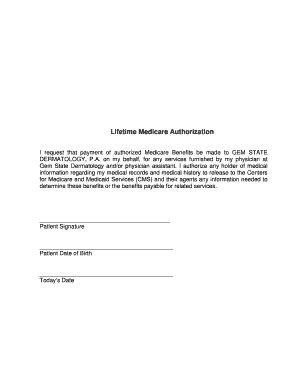 Medicare Waiver Form Fill Online Printable Fillable Blank PdfFiller