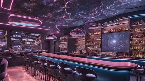 Futuristic Bar Next Era Of Interactive And Immersive Bar Experiences