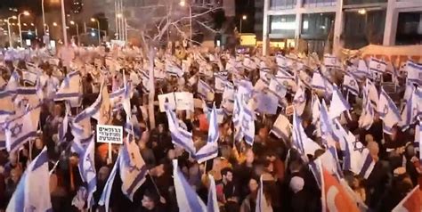 Proteste N Tot Israelul N Timp Ce Guvernul Lui Netanyahu Introduce