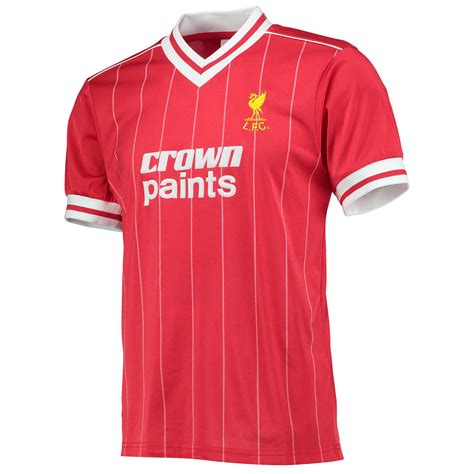 Buy Retro Replica 1980s Liverpool Old Fashioned Football Shirts And