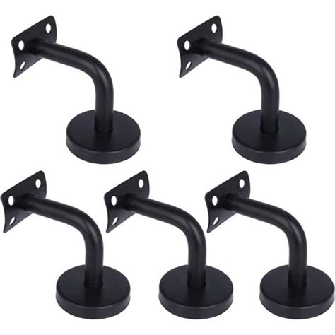 Lot De 5 Supports Muraux Pour Main Courante En Acier Inoxydable Avec