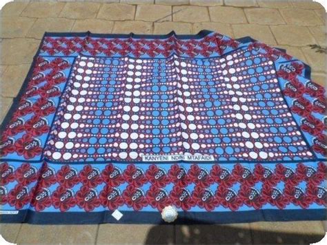 Kanga Khanga Lesso Leso Kitenge Swahili Fabric Kenya African Fabric Fabric