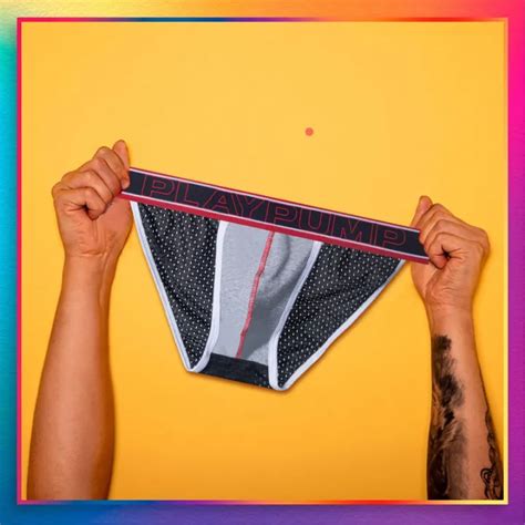 Playpump Hot Cotton Sexy Man Underwear Brief Men Underpants Breathable