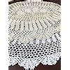 Amazon Hetao 100 Cotton Handmade Crochet Round Tablecloth Doilies